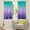 Color 10, variant on Gradient Yellow and Purple Blackout Curtains Ombre 2 Panels 38"Wx45"L Curtains & Drapes,Trippy Spiral Silver Wave Line Curtains,Abstract Art Room Decor Aesthetic