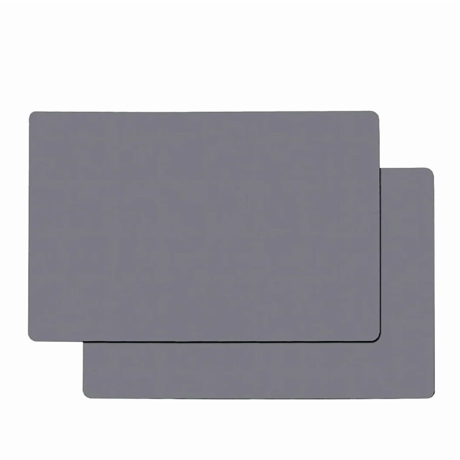 4 PCS Silicone Mats,15x11 inch Silicone Placemats,Kitchen Counter Mat,Small Baking Mat For Kitchen Counter, Silicone Countertop Protector,Nonskid Heat Resistant Desk Pad, Multipurpose Mat,Placemat