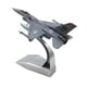 thumbnail image 1 of Modelo de avión de F16C a escala 1/100, modelo de exhibición de avión, colección de aviones de aleación con soporte para estantería, mesa,, 1 of 9