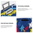 thumbnail image 5 of Xecao Cartoon Shark print Elastic Luggage Cover, with double-sided print , is perfect for travel, business, and daily use, 5 of 9