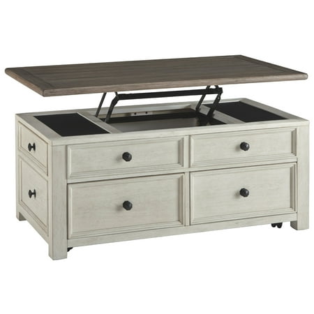 - Signature Design by Ashley Bolanburg Lift Top Cocktail Table