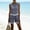 Dark Blue#05, variant on 2 Piece Cotton Linen Short Sets for Women Summer Sleeveless Crewneck Tank Tops and Shorts Lounge Set Causal Striped Loose Breathable Vacation Beach Two Piece Outfits