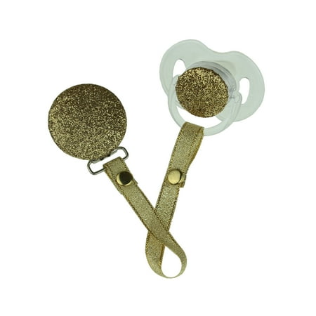 Glitter Pacifier & Clip Set