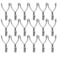 thumbnail image 1 of Pegboard Hooks Metal for Hanging Small Items 40Pcs Durable Silver Hooks, 1 of 5