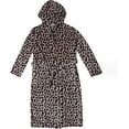 thumbnail image 4 of essie Womens Hooded Plush Robe - Bathrobe Soft Warm Cozy, 4 of 4