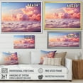 thumbnail image 4 of Designart "Sky Photo Pastel Dream II" Landscapes Floater Framed Canvas Print, 4 of 7