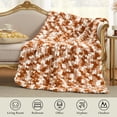 thumbnail image 4 of Amélie Handmade Chunky Knit Chenille Throw Blanket Soft Cozy Blanket for Couch, Sofa Bed, 4 of 6