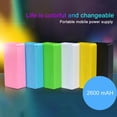 thumbnail image 3 of Cargador Portátil Power Bank 2600 Mah 18650 Batería Batería Externa Yuarrent OD015968-06, 3 of 6