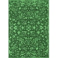 thumbnail image 1 of Ahgly Company Indoor Rectangle Persian Emerald Green Traditional Area Rugs, 2' x 4', 1 of 4