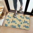 thumbnail image 2 of Border Collie Door Rugs,Washable Non Slip Door Mats Indoor,Decorative Door Mats,Entry Mat Indoor for Entrance,Bedroom,Kitchen,Bathroom,16"x24", 2 of 6
