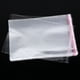 thumbnail image 4 of EeaseMX 100 bolsas de plástico transparente con cierre hermético, resistentes, autoadhesivas, de celofán, de 25 x 40 cm., 4 of 7