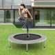 thumbnail image 3 of Costway Mini trampolín plegable portátil para fitness recreativo, gris, 3 of 4