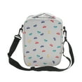 thumbnail image 4 of Unique Bargains 1 Pc Portable Lunch Bag with Shoulder Strap Gray, 4 of 5