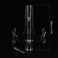 thumbnail image 2 of Uxcell 9.8" Acrylic Easel Stand, Folding Display Plate Holder Clear for Picture Frame 4 Pack, 2 of 5
