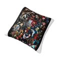 thumbnail image 3 of Funda de almohada súper suave Nun Valak con cremallera para dormitorio, sofá, sillón, fundas de almohada mullidas y acogedoras para todas las estaciones, almohada cuadrada, 3 of 8