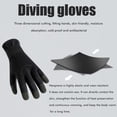 thumbnail image 2 of 1 par de guantes de buceo de fibra orgánica de 3 mm resistentes a cortes resistentes a puñaladas guantes antideslizantes antiabrasión guantes térmicos para buceo snorkel pesca submarina, 2 of 8