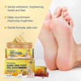 thumbnail image 5 of Moisturizing Hand Treatment Mask for Women - Exfoliating and Hydrating Care for Silky Smooth Hands 100g Nourishing Film Wrap, 5 of 5