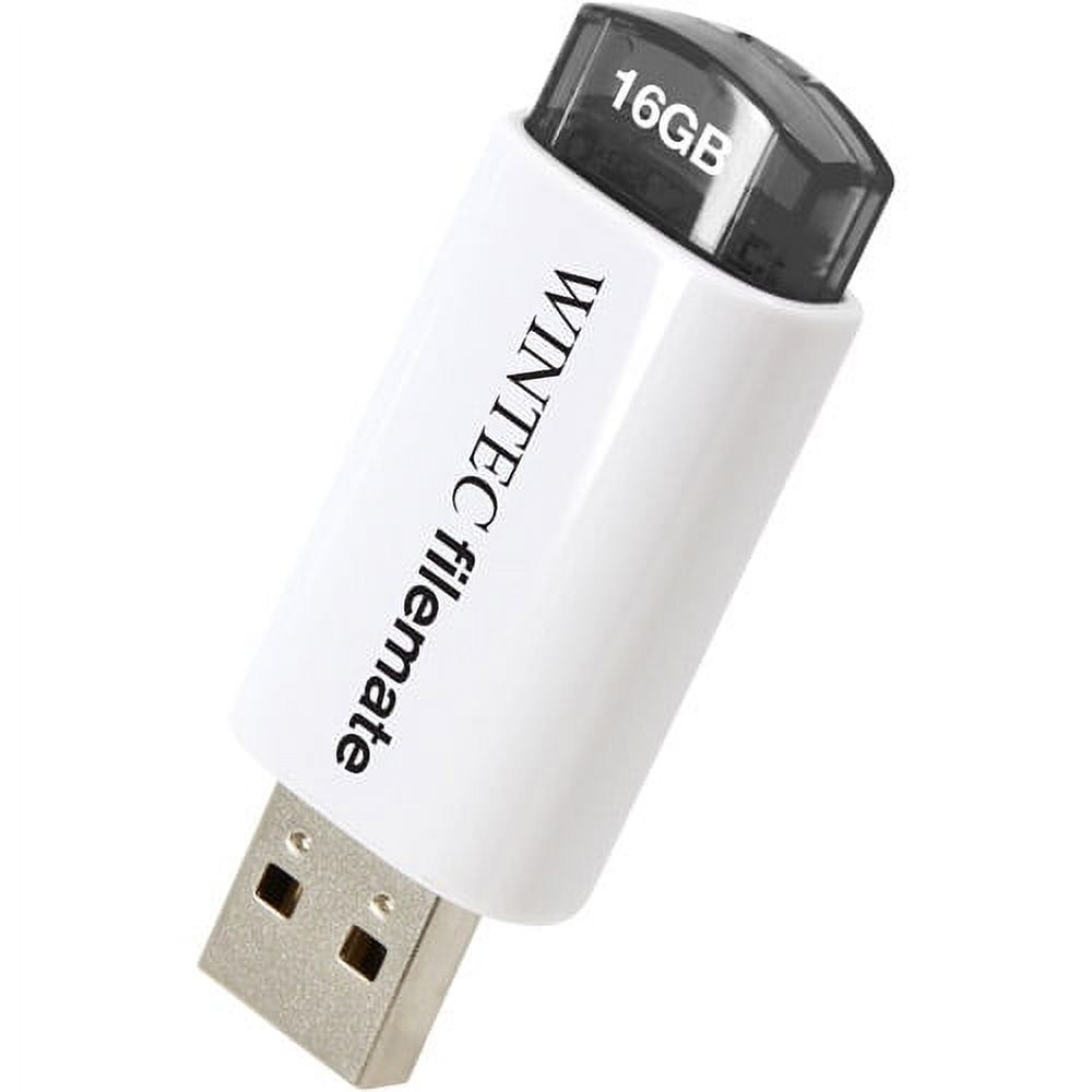 Wintec FileMate 16GB Mini USB Flash Drive Plus RoHS, Black - image 2 of 2