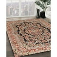 thumbnail image 2 of Ahgly Company Indoor Rectangle Traditional Dark Sienna Brown Persian Area Rugs, 5' x 8', 2 of 6