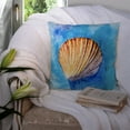 thumbnail image 3 of Carolines Treasures 8009PW1414 Shells Decorative Canvas Fabric Pillow, 14Hx14W, multicolor, 3 of 4