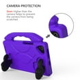 thumbnail image 5 of Kids Friendly Tablet Case for Samsung Galaxy Tab A 8.0" 2019 (Model SM-T290 or SM-T295) - Portable Handle Case EVA Foam Protector Shockproof Hard Rugged Cover with Stand (Purple), 5 of 6