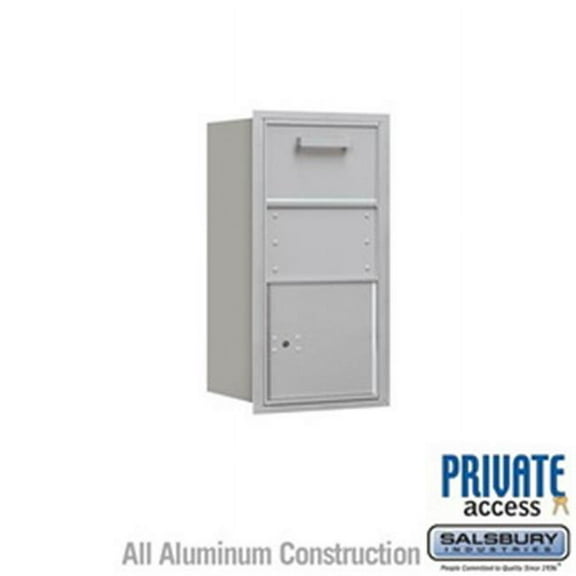 Salsbury 15 in. Double Tier S Style Designer Wood Locker - Black - 3 x 6 ft. x 24 in.