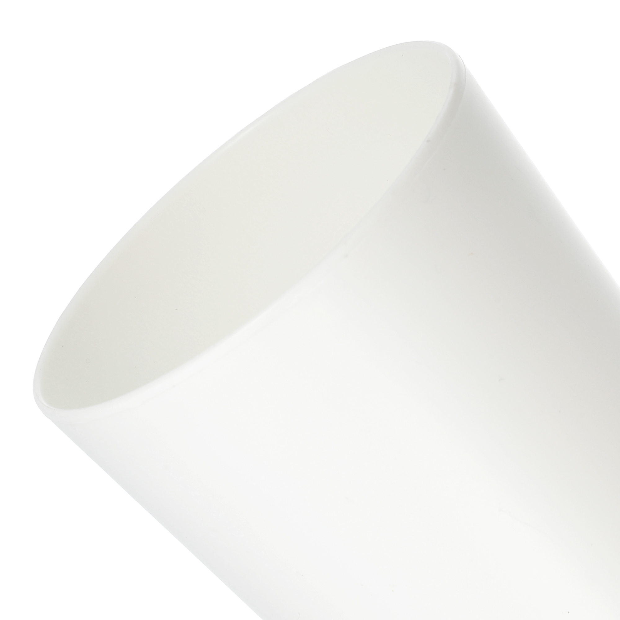 2pcs Bathroom Toothbrush Tumblers PP Cup for Bathroom Kitchen Color White 4.52''x3.03''