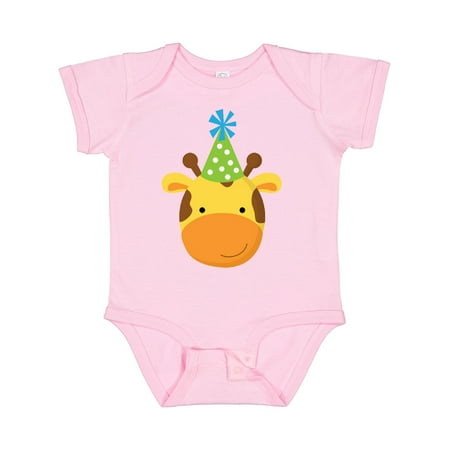 

Inktastic Giraffe Jungle Birthday Gift Baby Boy or Baby Girl Bodysuit