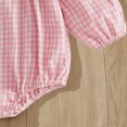 thumbnail image 7 of larppty Baby Girl Fall Outfits Long Sleeve Bubble Romper Infant Clothes | Peter Pan Collar Shirt ,Ruffle ,Newborn Outfit ,Infant Clothes Bodysuit,Toddler girl Jumpsuit, 7 of 7