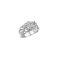 thumbnail image 3 of RYLOS Bagues pour Femmes Bague en Argent Sterling Classique 9X7MM Ovale Pierre Précieuse & Diamants Topaze Blanche d'Avril Taille 13, 3 of 7