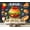 Color5, variant on Peel and Stick Wallpaper Western Fast Food Restaurant Wall Mural 3D Snack Bar Pizza Industrial Modern Art Wall Mural Decor Self Adhesive and Removable 69in x 98in