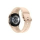 thumbnail image 1 of Samsung Electronics Galaxy Watch 4 40 mm Reloj inteligente con monitor ECG para salud, fitness, correr, ciclos de sueño, detección de caídas, Bluetooth, versión de EE. UU. (reacondicionado) (oro rosa), 1 of 5