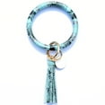 thumbnail image 1 of Hot6sl Ofertas y Liquidaciones Pulsera de Cuero Grande con Borlas y Llavero Redondo, Joyería, Tendencia de Moda, 1 of 2