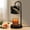 Pattern 4, variant on Candle Warmer Lamp with Timer Dimmer Distressed Wooden Plank Mixed Earth Tones Subtle Blue Candle Lamp Warmer for Jar Candle with 4 Bulbs Gifts for Women House Warming Gifts