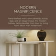 thumbnail image 4 of Maven Lane Hera Modern Wooden Console Table in Weathered Grey Finish, 4 of 6