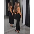 thumbnail image 6 of Womens Elegant Black Strappy Backless Maxi Dress, 6 of 6