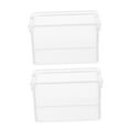 thumbnail image 3 of KALLORY 2Pcs Clear Acrylic Tea Bag Organizer Box for Storage and Easy Viewing, 3 of 7