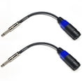 thumbnail image 6 of CESS-010 Speakon Speak-on Female Jack To 1/4 TS Male Speaker Cable - 2 Pack, 6 of 6