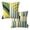 Deep Green, variant on Phantoscope 2 Pack Waterproof Outdoor Decorative Throw Pillow 12x20, Geometric Color Block Patio Cushion Cases for Couch & Tent, Yellow & Green