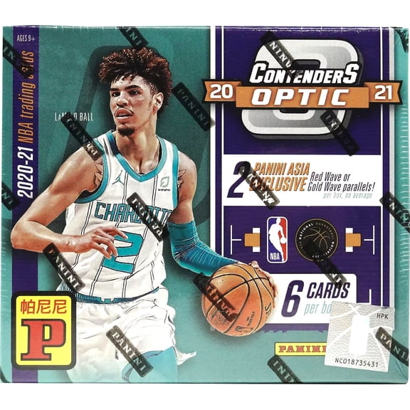 2020-21 Panini Contenders Optic Basketball Hobby Box Tmall Edition