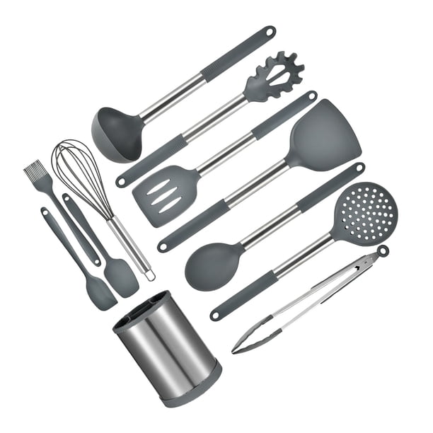 JUEGO DE UTENSILIOS DE COCINA, JUEGO DE EMPERTOSOS EENCiales de Cocina y Acero inoxidable para restaurante