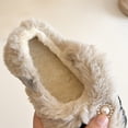 thumbnail image 4 of XXWXYD Girls 𝖢ozy Plush Lined Flats Lightweight Non-Slip Indoor/Outdoor House Shoes for Toddler Little Kid Baby Soft Sole Comfort Walking, 4 of 9