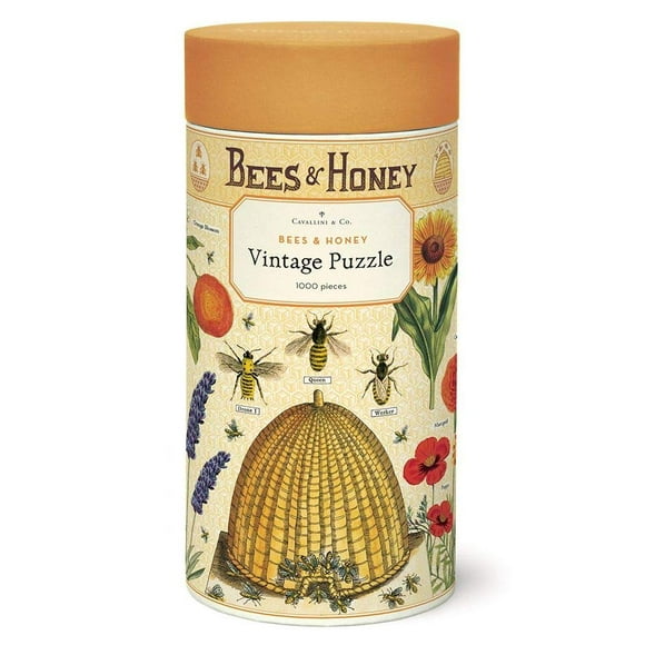Cavallini Papiers & Co. Abeilles & Miel Casse-Tête de 1,000 Pcs, Multi