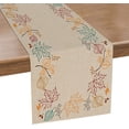 thumbnail image 3 of Thanksgiving Fall Table Runner, Linen Tablecloth 13x72 Inch, Rustic Fall Maple Harvest Thanksgiving Table Runner for Fall Thanksgiving Family Party Table Decorations, 3 of 5
