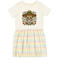 thumbnail image 3 of Inktastic Sugar Skull Day of the Dead Girls Toddler Dress, 3 of 5
