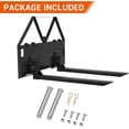 thumbnail image 5 of Acekid 46" Heavy-Duty Tractor Pallet Forks,3200lbs Capacity,Quick Attach Bucket Forks with Hitch Ball, Versatile Loader Forks for Farms, Warehouses, and Construction Sites, 5 of 8