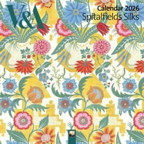 V&a: Spitalfields Silks Wall Calendar 2026 (Art Calendar), (Paperback)