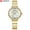 Gold Strap White Noodles, variant on Curren 9087 Quartz Women's Watch Waterproof Calendar Hot Sale Steel Belt in Stock
