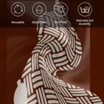 thumbnail image 6 of Red Brown Gourd Cloth Napkins, Modern Abstract Art Geometric Washable and Reusable Dinner Napkins Set of 4, Table Napkin for Kitchen Party Birthday Wedding Hotel Housewarming 20"x20", 6 of 9