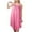 Watermelon Red, variant on HomeGardon Nightgowns for Women,Summer Dresses Women's Short Sleeved Nightdress Imitation Silk Nightdress